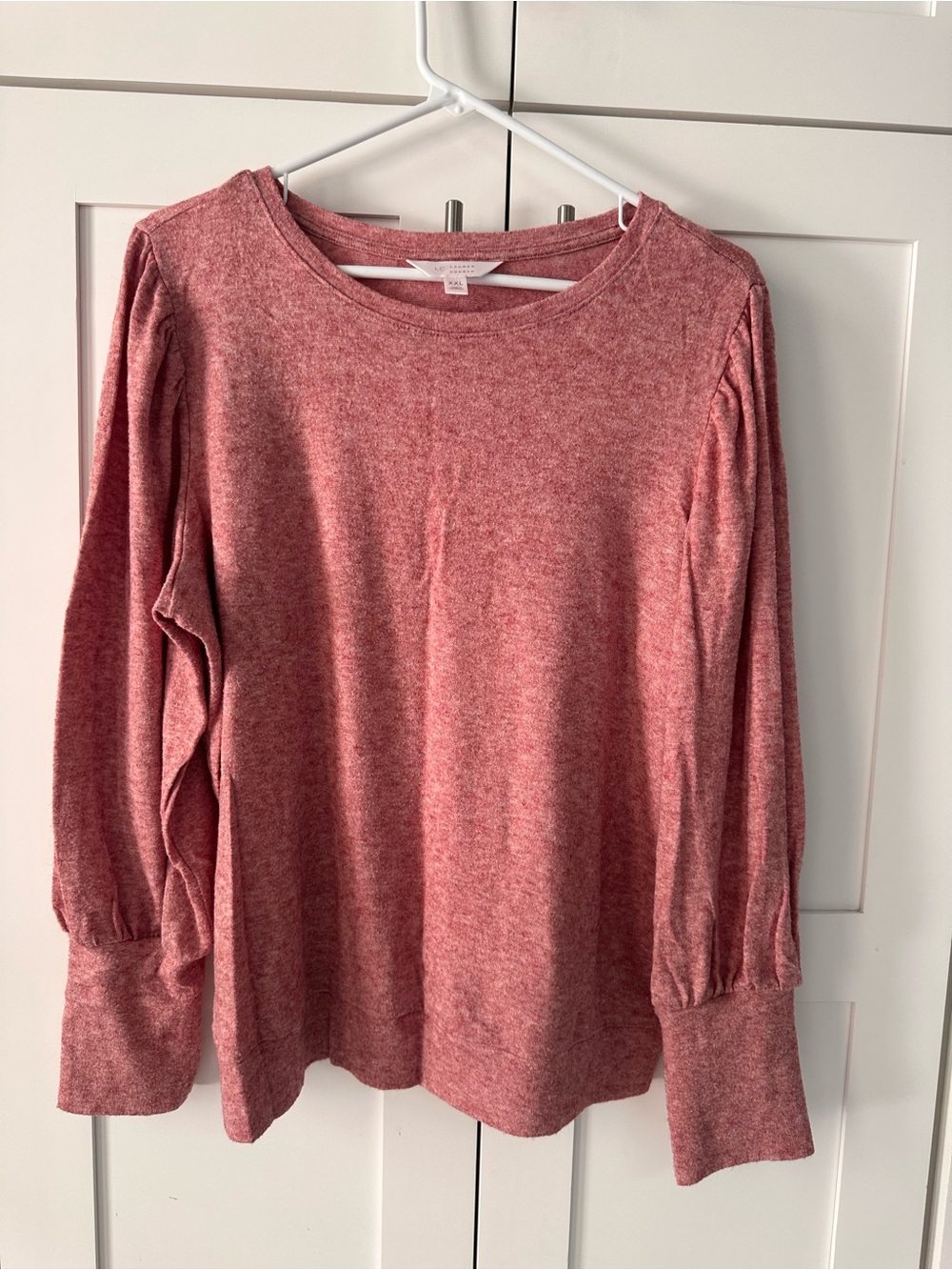 LC Lauren Conrad Dusty Rose Crew Neck Sweater XXL
